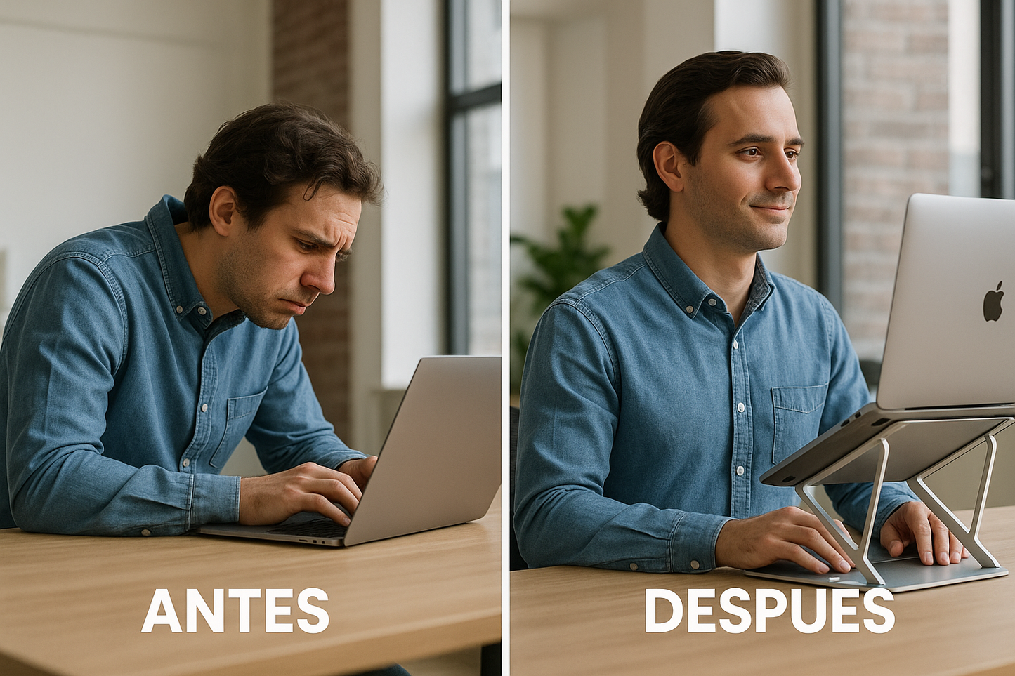 Soporte para ordenador – Plegable y Ajustable